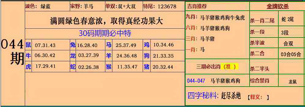 红姐统一彩色图库